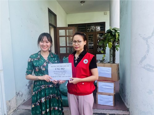 Trường TH Kiêu Kỵ hưởng ứng Chương trình  Trường tới trường, kết nối yêu thương  do Trung Ương hội CTĐ Việt Nam phát động nhằm hỗ trợ giúp đỡ các trường khó khăn trên toàn Quốc. 